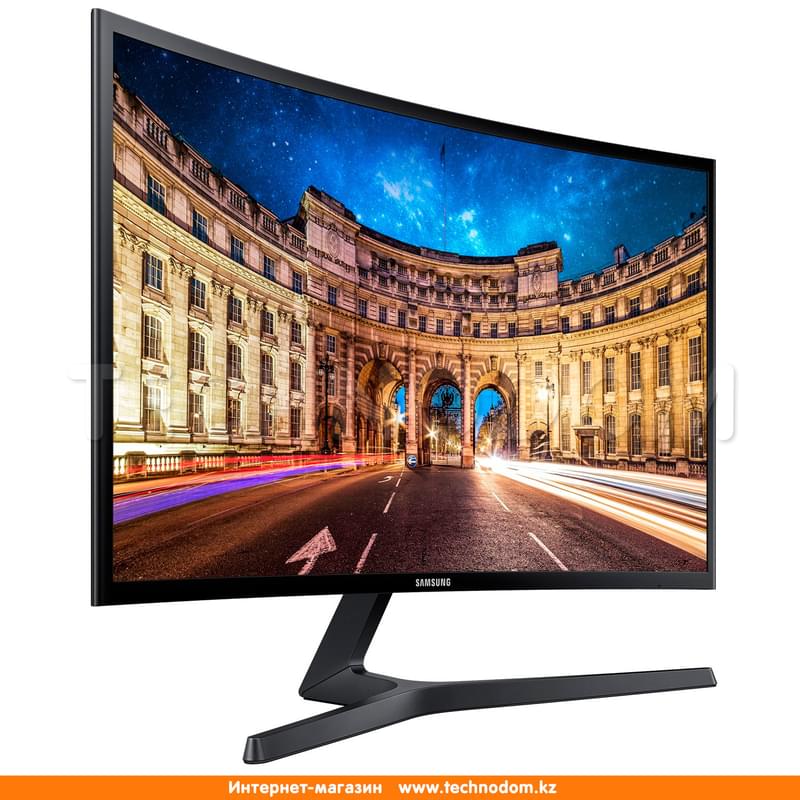 Монитор 24" Samsung LC24F396FHIX/CI 1920х1080 16:9 VA 60ГЦ (HDMI+VGA) Curved Black - фото #2, Technodom.kz