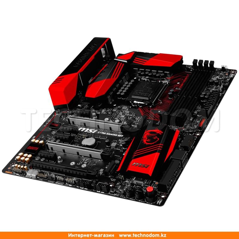 Материнская плата MSI Z170A Gaming M7 LGA1151 4DDR4 PCI-E 1x16 (HDMI+DP) mITX - фото #3, Technodom.kz