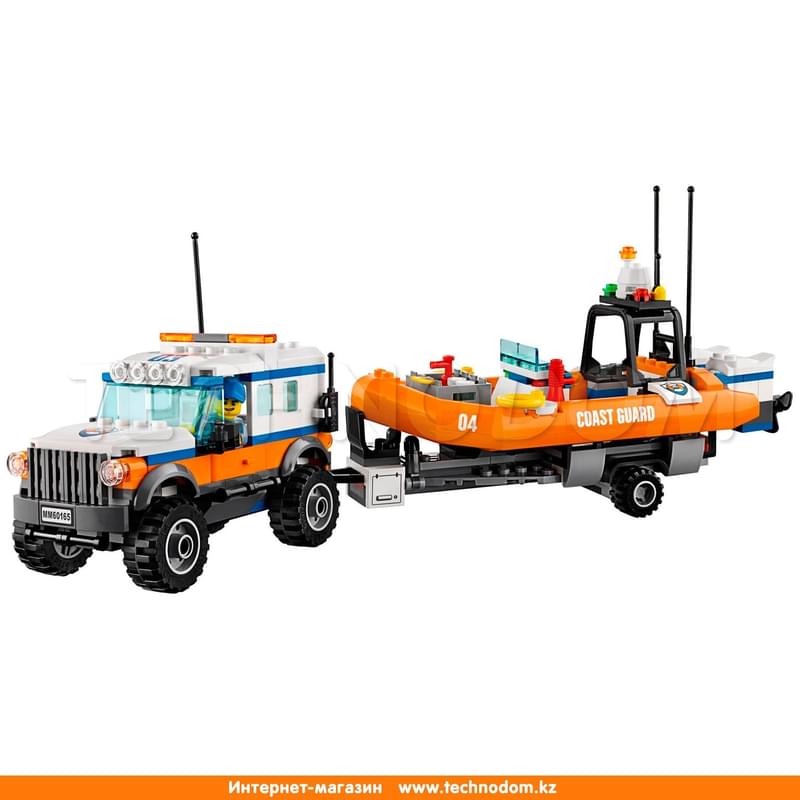 Дет. Конструктор Lego City, Внедорожник 4х4 команды быстрого реагирования (60165) - фото #3, Technodom.kz