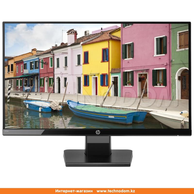 Монитор 21.5" HP 22w 1CA83AA 1920х1080 16:9 IPS 60ГЦ (HDMI+VGA) Black - фото #0, Technodom.kz