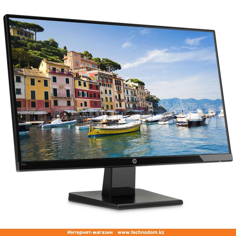 Монитор 23.8" HP 24w 1CA86AA 1920х1080 16:9 IPS 60ГЦ (HDMI+VGA) Black - фото #2, Technodom.kz