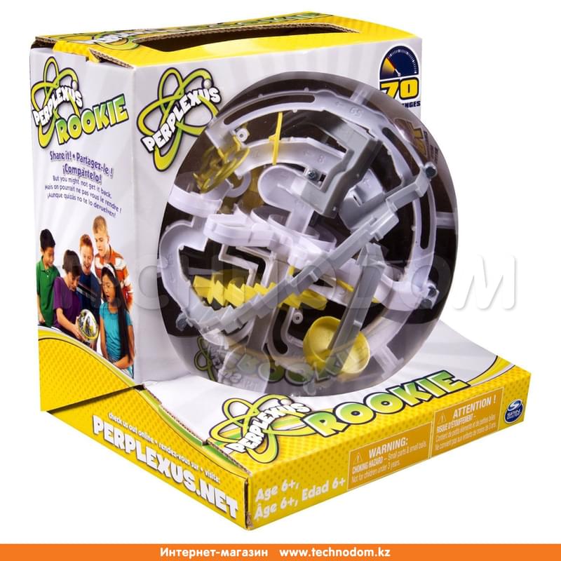 Игра головоломка Spin Master, Perplexus Rookie, 70 барьеров 34176 - фото #1, Technodom.kz