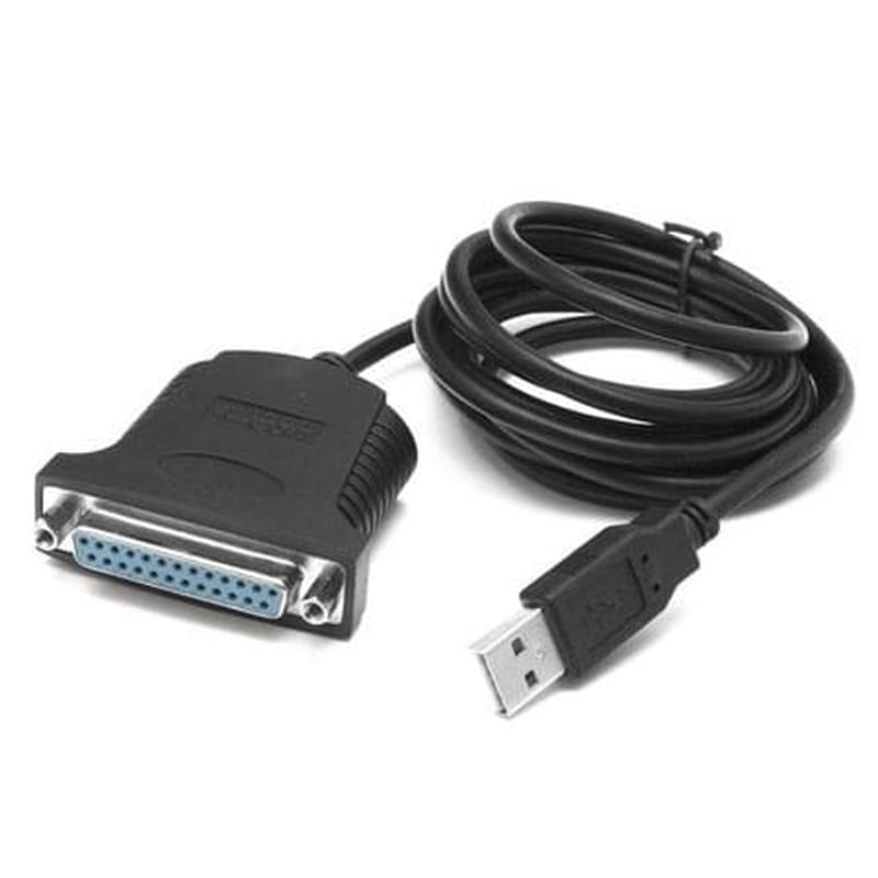 Адаптер Deluxe, DLA-LU2, USB на LPT, USB 2.0, (для принтера), LPT Порт, SPP, EPP, ECP - фото #0, Technodom.kz