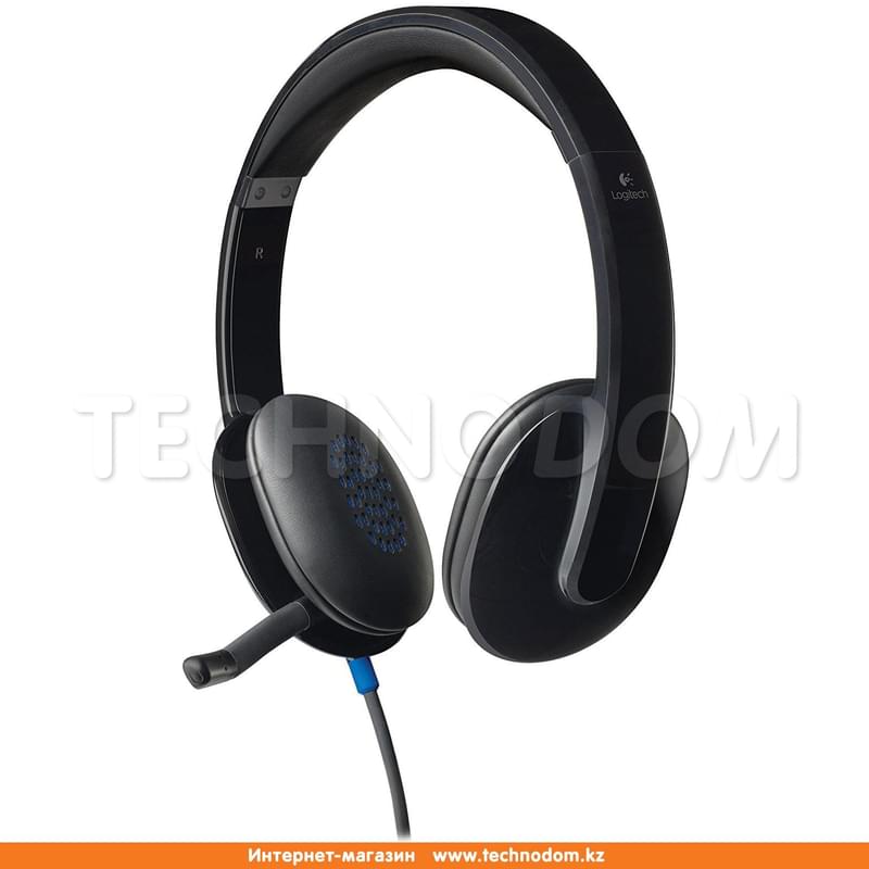 Гарнитура Накладная Logitech H540, Black - фото #1, Technodom.kz