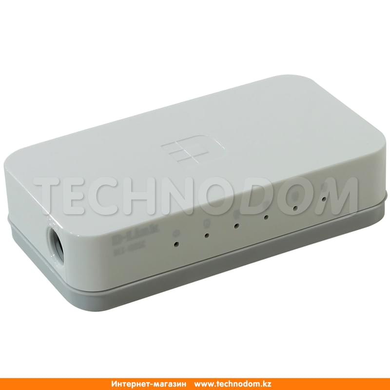 Неуправляемый настольный коммутатор, D-Link DES-1005C, 5 портов 10/100 Mbps (DES-1005C/A1A) - фото #0, Technodom.kz