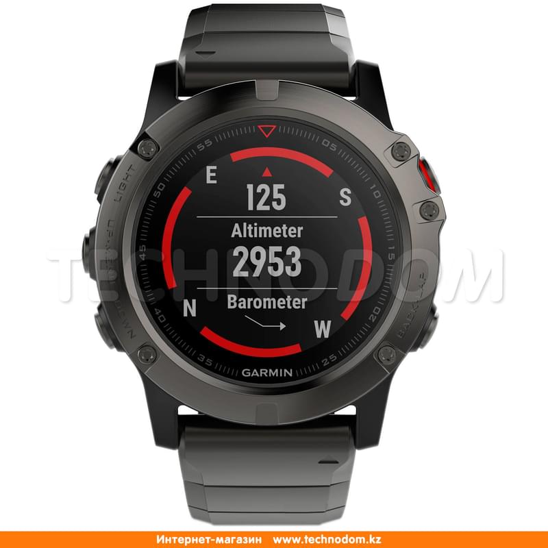 Garmin Fenix 5X Sapphire Slate Grey with Metal Band