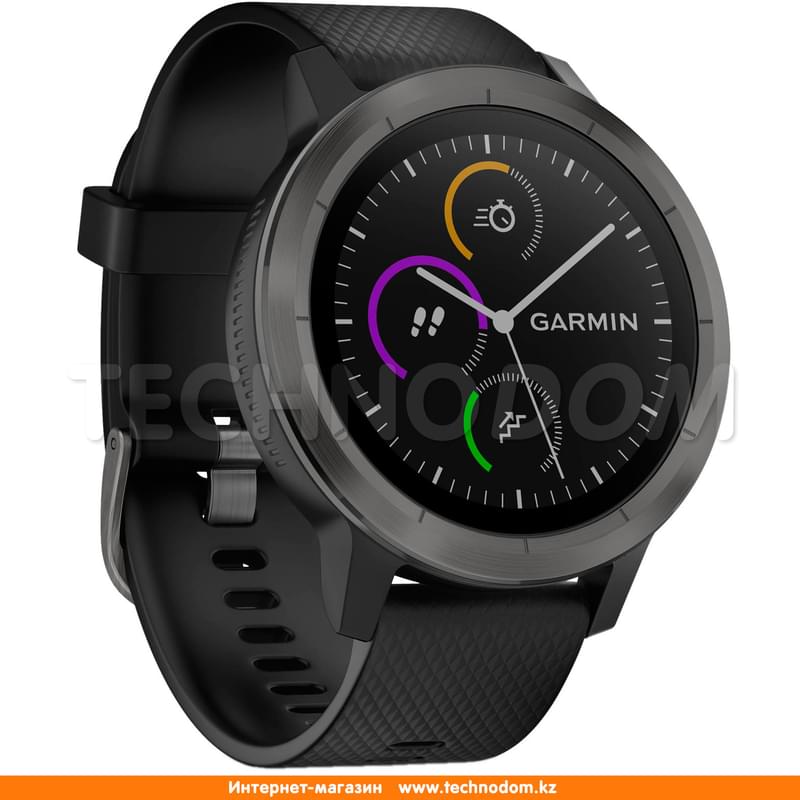 Garmin vivoactive 3 Black Black Silicone Slate