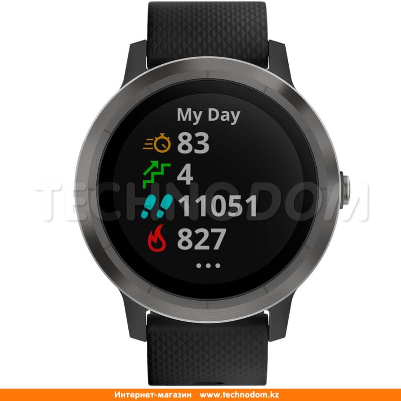 Garmin vivoactive 3 Black Black Silicone Slate