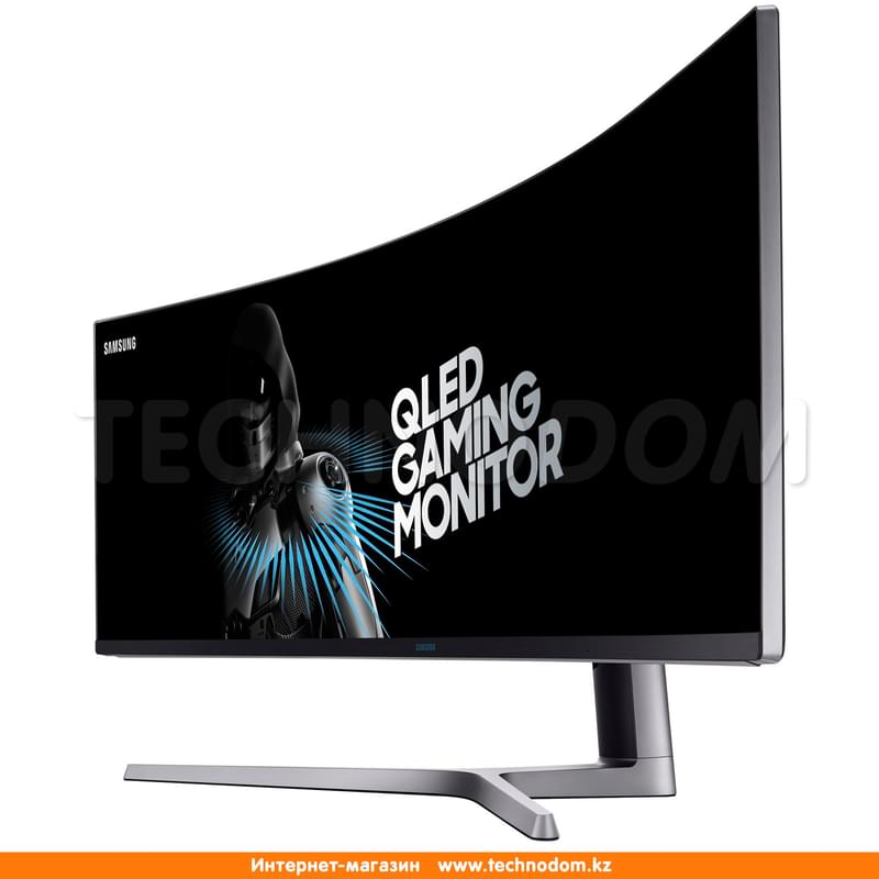 Монитор Игровой 49" Samsung LC49HG90DMIXCI 3840х1080 32:9 VA 144ГЦ (HDMI+DP+MiniDP) Curved Black - фото #4, Technodom.kz