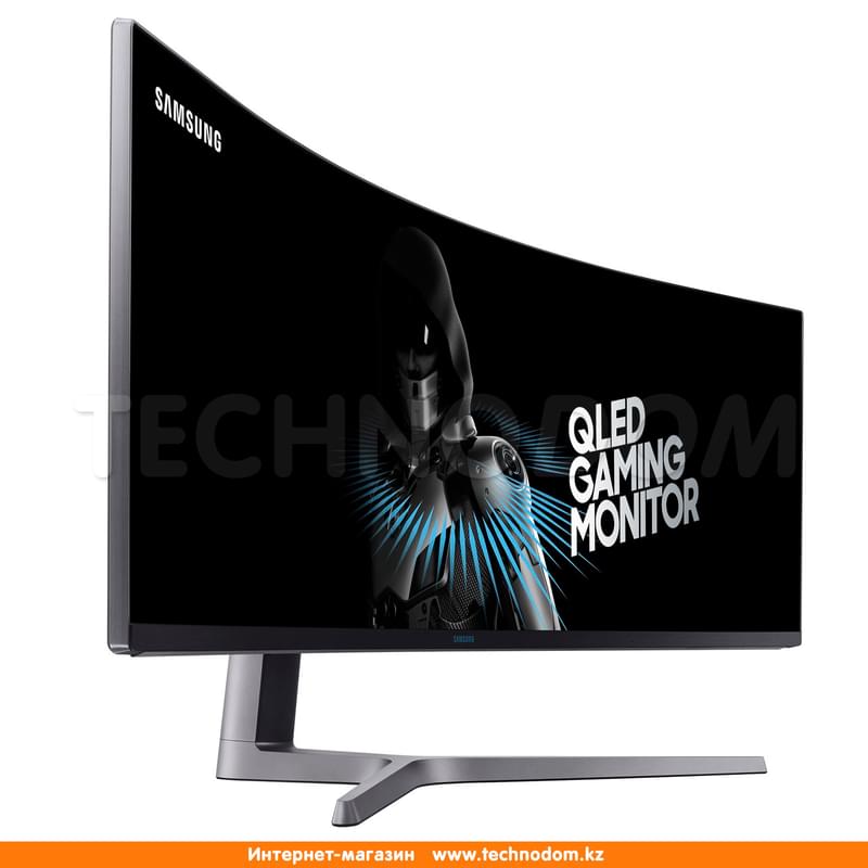 Монитор Игровой 49" Samsung LC49HG90DMIXCI 3840х1080 32:9 VA 144ГЦ (HDMI+DP+MiniDP) Curved Black - фото #5, Technodom.kz
