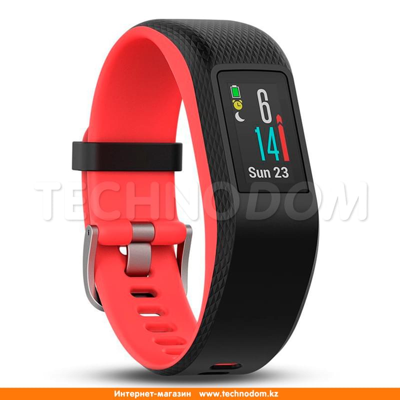 Смарт Браслет Garmin vivosport, Fuchsia Focus/S/M - фото #0, Technodom.kz