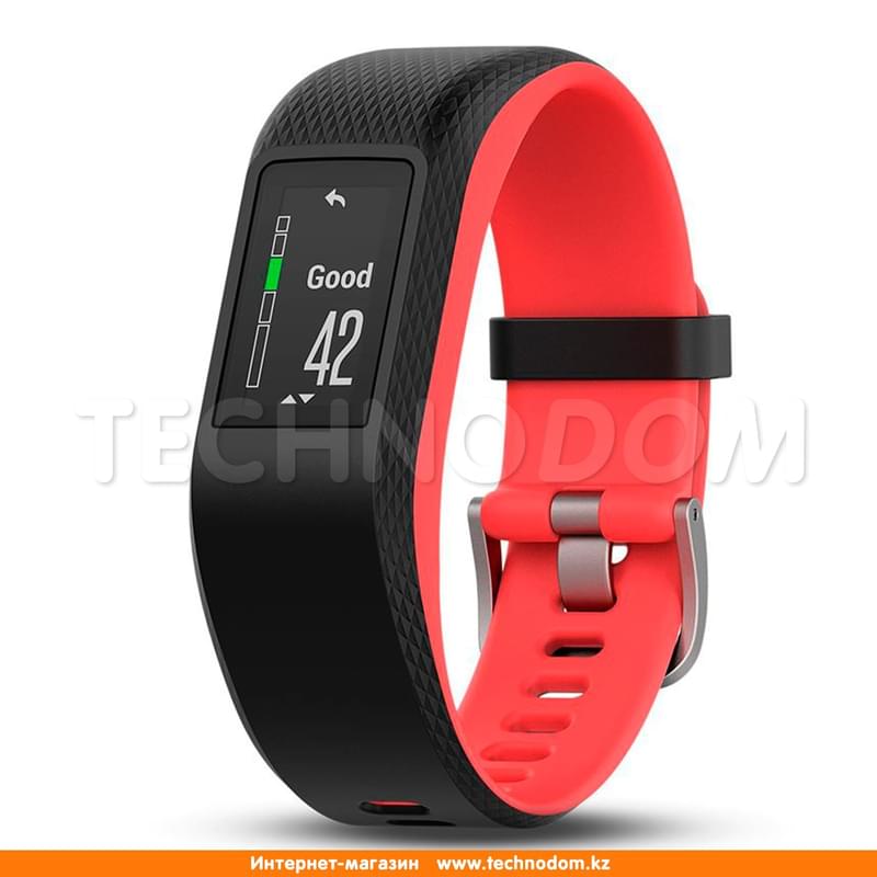 Смарт Браслет Garmin vivosport, Fuchsia Focus/S/M - фото #2, Technodom.kz