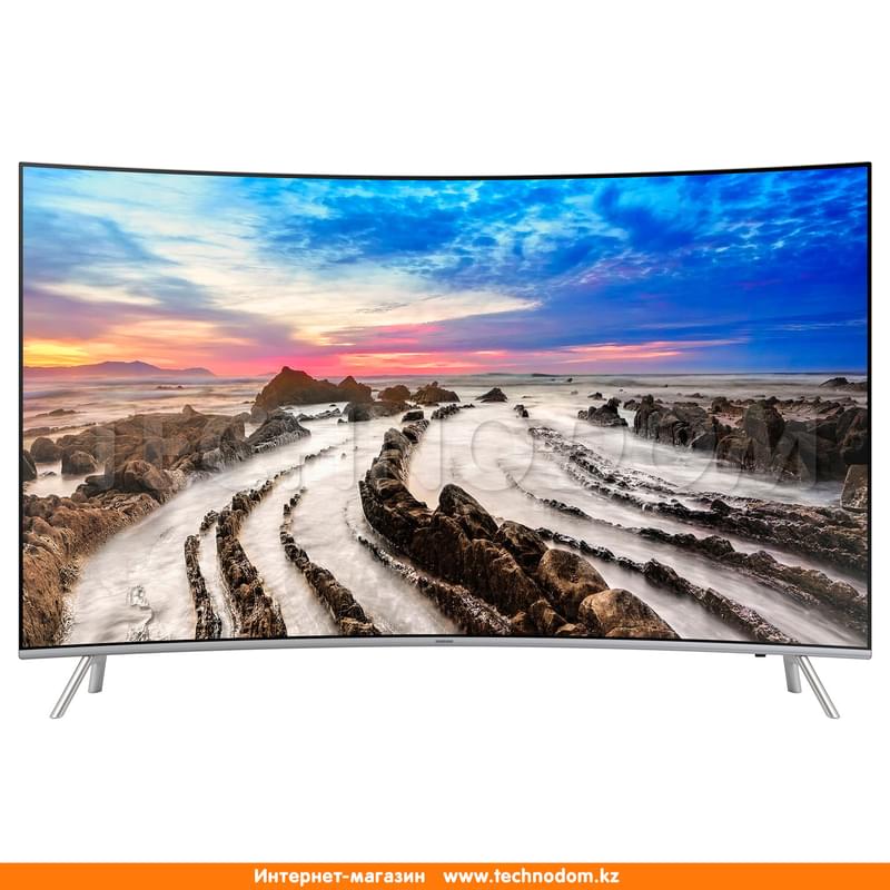 Телевизор 49" Samsung UE49MU7500UXCE LED UHD Smart Curved Silver - фото #0, Technodom.kz