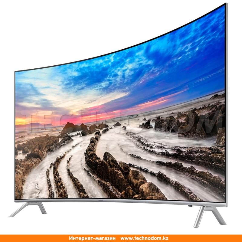 Телевизор 49" Samsung UE49MU7500UXCE LED UHD Smart Curved Silver - фото #4, Technodom.kz