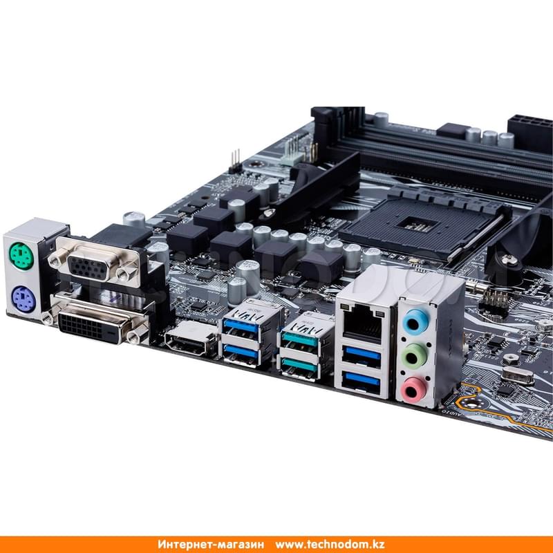 Материнская плата Asus PRIME B350M-A AM4 4DDR4 PCI-E 1x16 2x1 (HDMI+DVI-D+VGA) mATX - фото #5, Technodom.kz