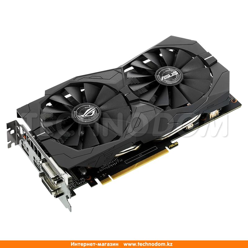 Видеокарта Asus GeForce GTX 1050TI Strix Gaming 4Gb 128bit GDDR5 (STRIX-GTX1050TI-O4G-GAMING) - фото #0, Technodom.kz