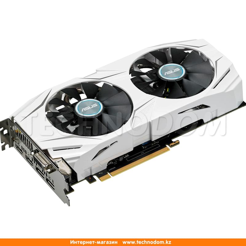Видеокарта Asus GeForce GTX 1070 8Gb 256bit GDDR5 (DUAL-GTX1070-O8G) - фото #0, Technodom.kz