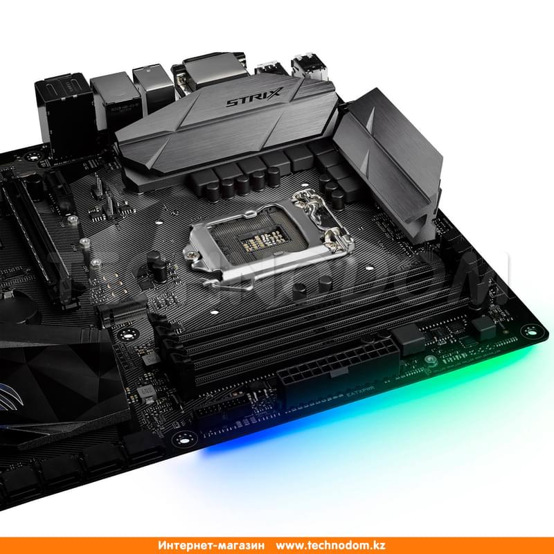 Материнская плата Asus STRIX H270F Gaming LGA1151 4DDR4 PCI-E 2x16 4x1 (HDMI+DP+DVI-D) ATX - фото #7, Technodom.kz