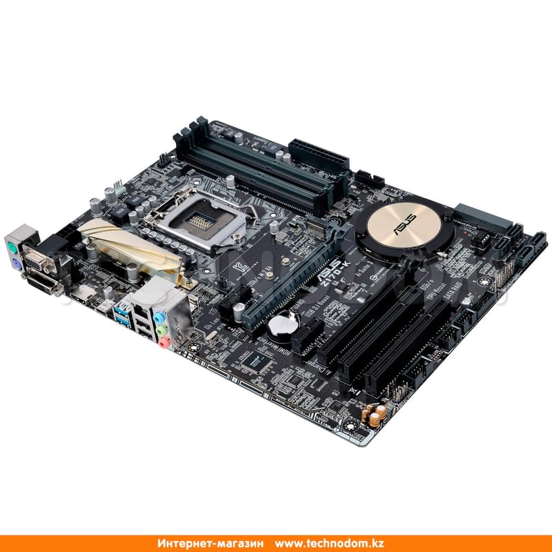 Материнская плата Asus Z170-K LGA1151 4DDR4 PCI-E 2x16 2x1 (HDMI+DVI-D+VGA) ATX - фото #1, Technodom.kz