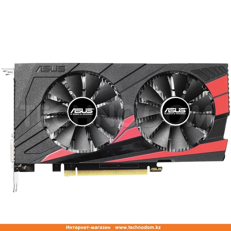 Видеокарта ASUS Nvidia GeForce EX-GTX 1050 Ti 4Gb DDR5 - фото #0, Technodom.kz