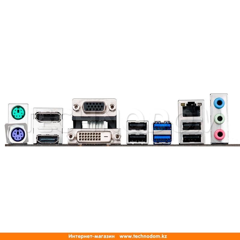 Материнская плата Asus B85M-E LGA1150 4DDR3 PCI-E 2x16 1x1 (HDMI+DP+DVI-D+VGA) mATX - фото #3, Technodom.kz