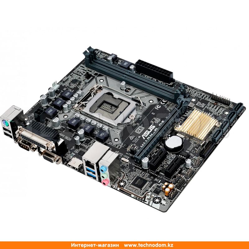 Материнская плата Asus H110M-D LGA1151 2DDR4 PCI-E 1x16 2x1 (HDMI+VGA) mATX - фото #2, Technodom.kz