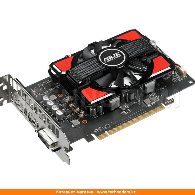 Видеокарта Asus RADEON RX550 4Gb 128bit GDDR5 (RX550-4G) - фото #0, Technodom.kz