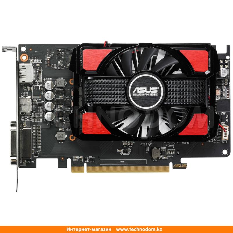 Видеокарта Asus RADEON RX550 4Gb 128bit GDDR5 (RX550-4G) - фото #1, Technodom.kz