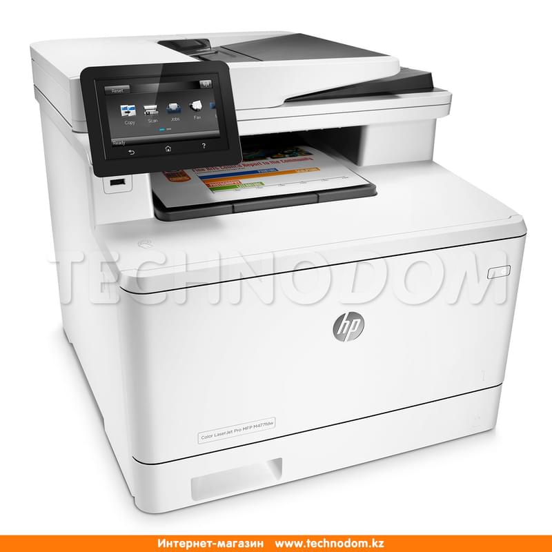 МФУ лазерное цветное HP LaserJet Pro M477N A4-A-D-N-F (CF378A) - фото #0, Technodom.kz