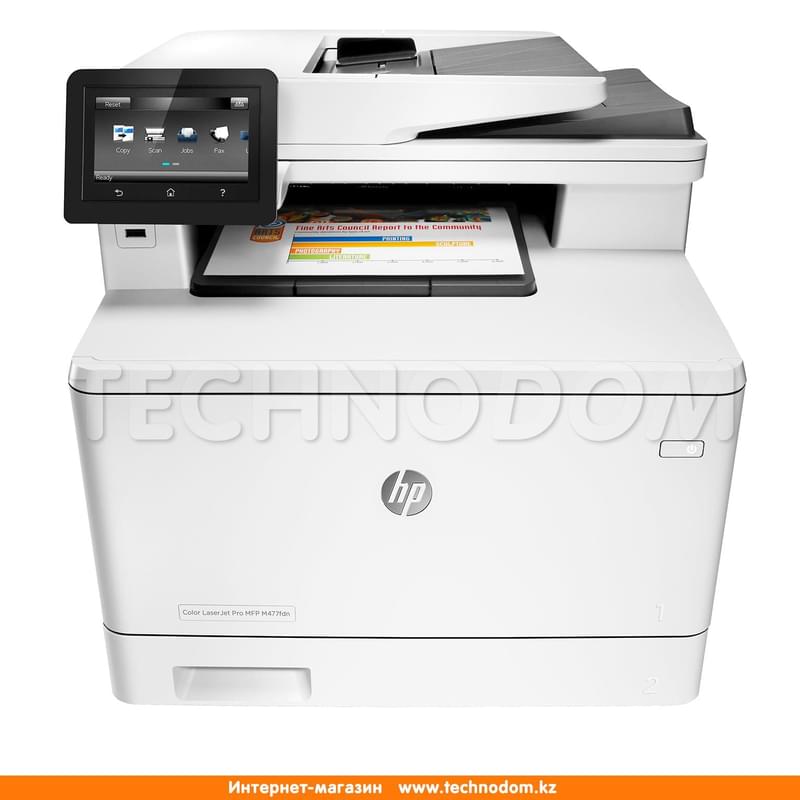 МФУ лазерное цветное HP LaserJet Pro M477N A4-A-D-N-F (CF378A) - фото #3, Technodom.kz
