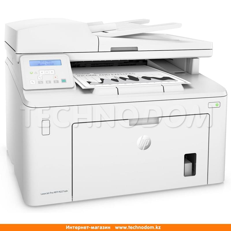 МФУ лазерное HP LaserJet Pro M227SDN А4-A-D-N (G3Q74A) - фото #1, Technodom.kz