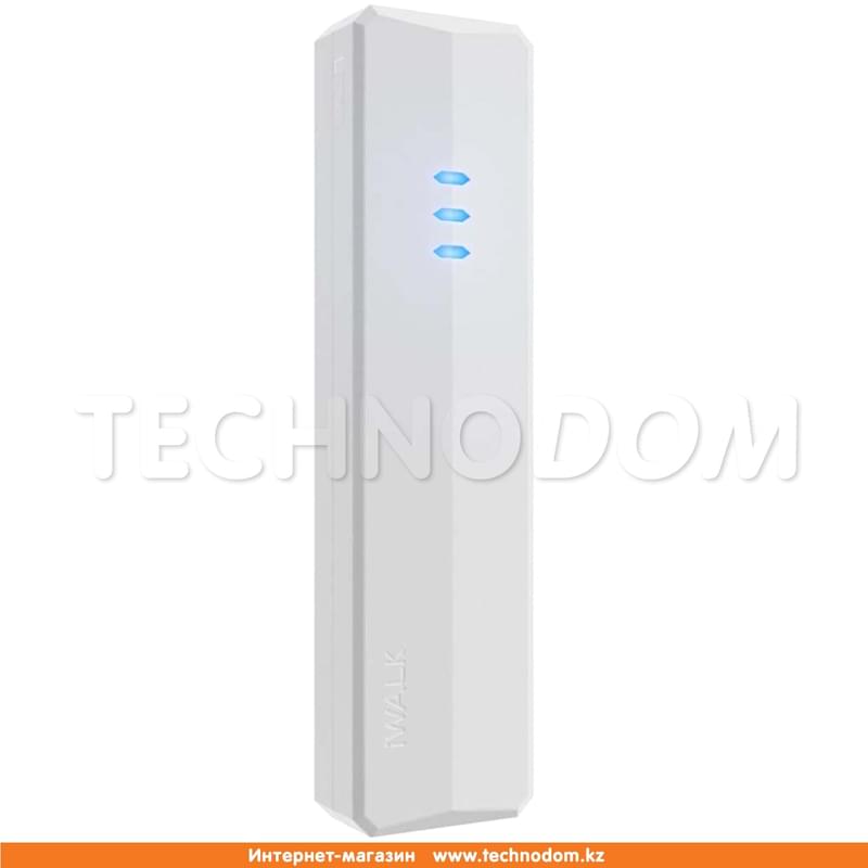 Внешний аккумулятор iWalk, 10400Mah, Supreme, White (UBS10400d/WH) - фото #1, Technodom.kz