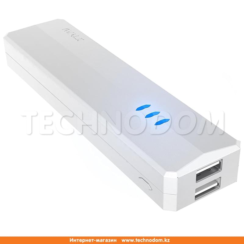 Внешний аккумулятор iWalk, 10400Mah, Supreme, White (UBS10400d/WH) - фото #2, Technodom.kz