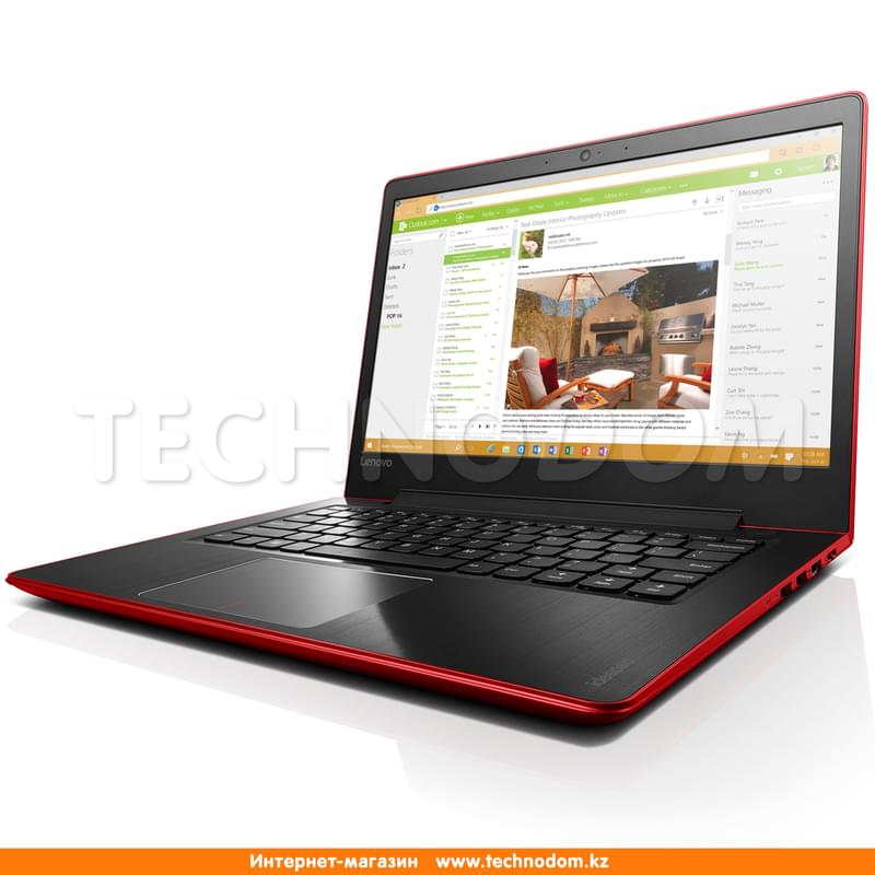 Ультрабук Lenovo IdeaPad 510s i5 7200U / 4ГБ / 128SSD / R7 M460 2ГБ / 14 / Win10 / (80UV006YRK) - фото #2, Technodom.kz