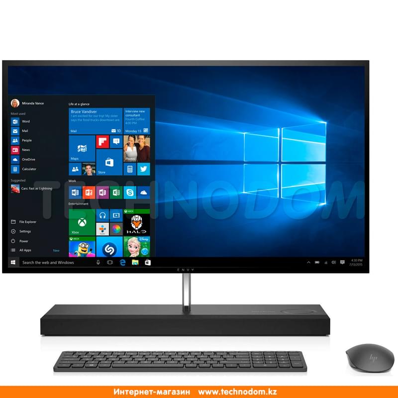 Моноблок 27" HP ENVY 27-B100UR Gray (1AV87EA) - фото #0, Technodom.kz