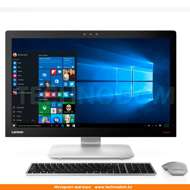 Моноблок 27" Lenovo IdeaCentre 910 Silver (F0C20054RK) - фото #0, Technodom.kz Моноблок 27" Lenovo IdeaCentre 910 Silver (F0C20054RK) - фото #0, Technodom.kz
