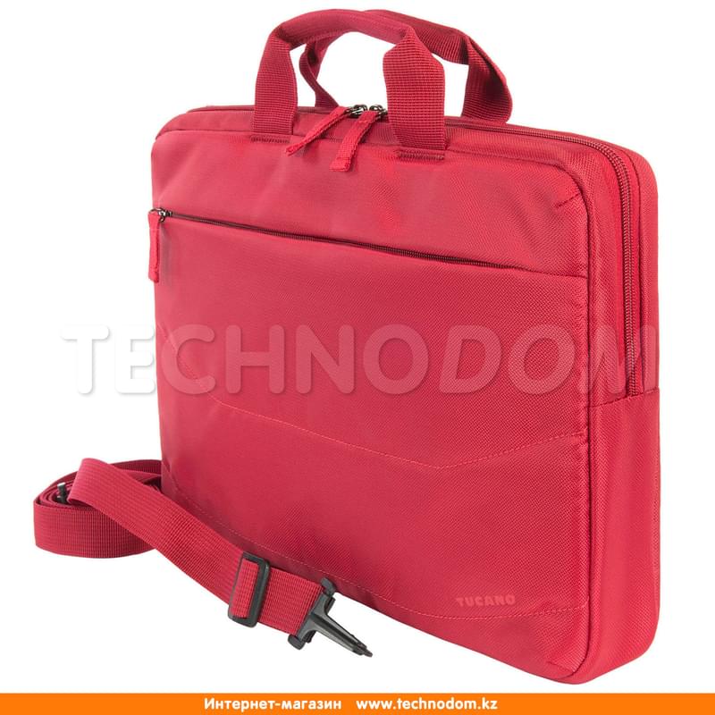Сумка для ноутбука 15.6" Tucano Idea, Red, нейлон (B-IDEA-R) - фото #1, Technodom.kz