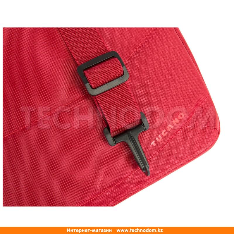 Сумка для ноутбука 15.6" Tucano Idea, Red, нейлон (B-IDEA-R) - фото #3, Technodom.kz