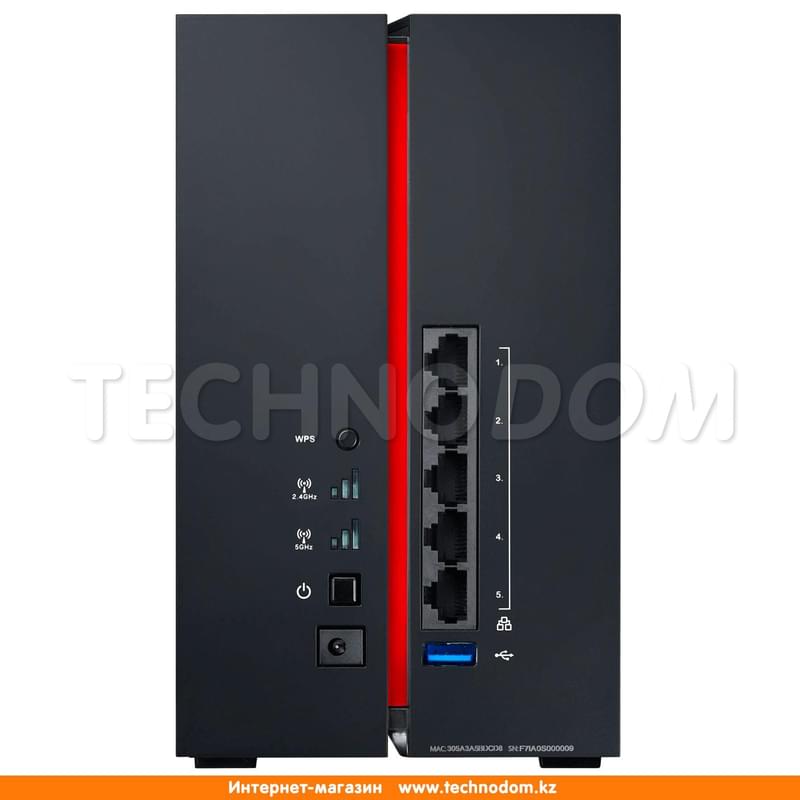 Беспроводная точка доступа/Усилитель сигнала, Asus RP-AC68U, 5*LAN 1 Гбит/с, 600/1300Mbps (RP-AC68U) - фото #2, Technodom.kz