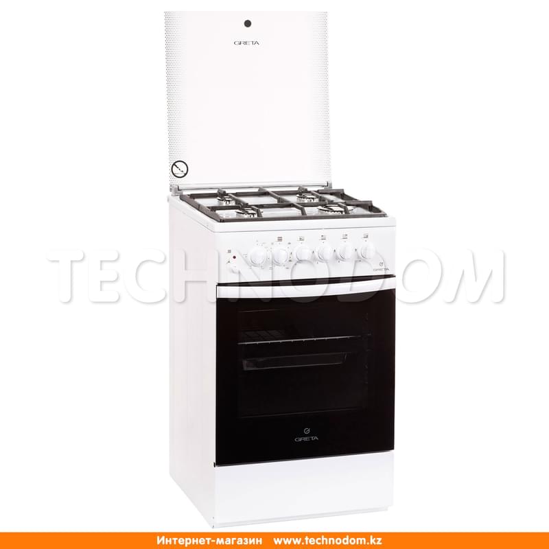 Плита комбинированная Greta 1470 ГЭ-09 ч/р белая - фото #1, Technodom.kz Плита комбинированная Greta 1470 ГЭ-09 ч/р белая - фото #1, Technodom.kz