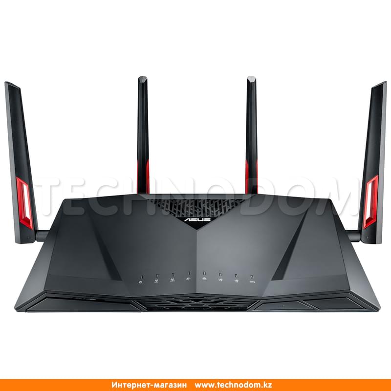 Беспроводной маршрутизатор, Asus RT-AC88U, 8*LAN 1 Гбит/с, 2*USB, 1000/2167Mbps (RT-AC88U) - фото #1, Technodom.kz