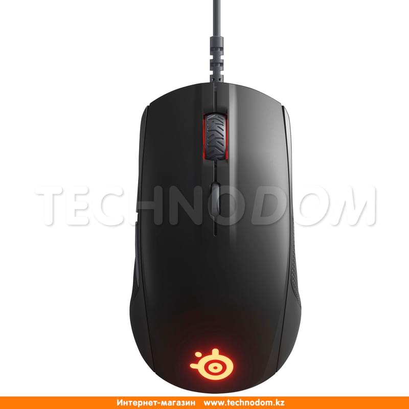 Мышка игровая проводная USB Steelseries Rival 110 Black, 62466 - фото #0, Technodom.kz