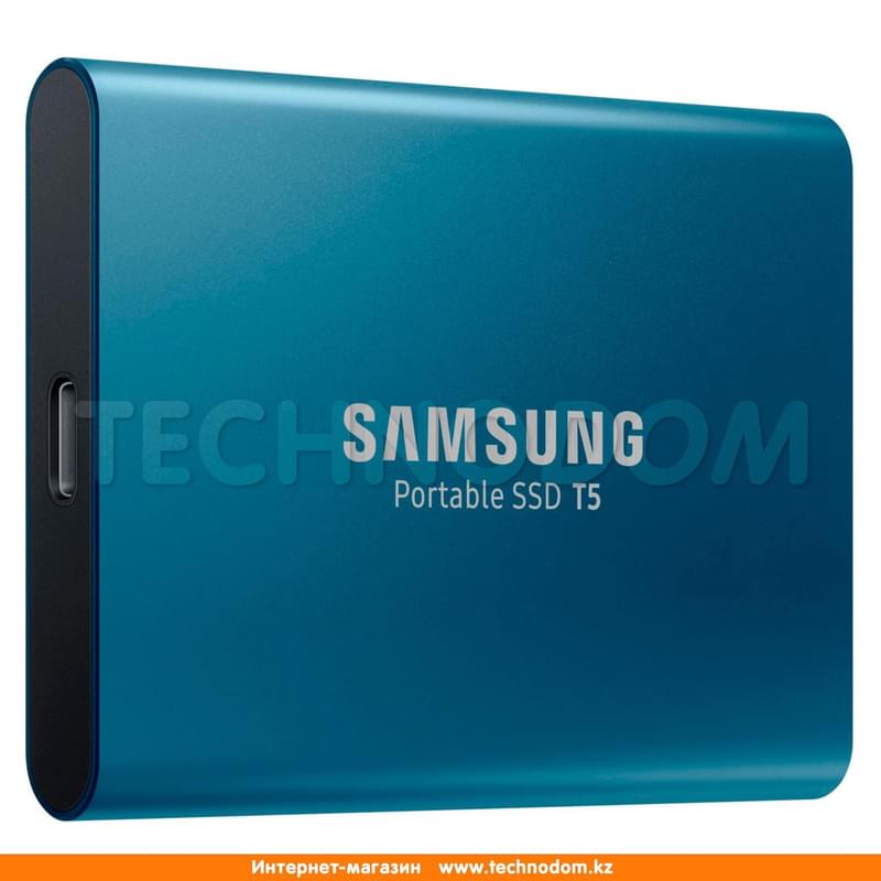 Внешний SSD 1.8" 250GB Samsung T5, USB 3.1 (MU-PA250B/WW) - фото #1, Technodom.kz