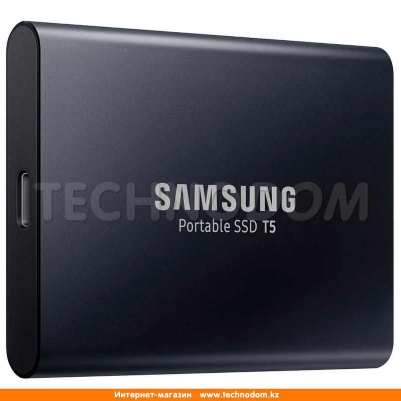 Внешний SSD 1.8" 1TB Samsung T5, USB 3.1 (MU-PA1T0B/WW) - фото #1, Technodom.kz