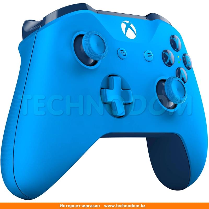 Джойстик беспроводной для XBOX One с разъемом 3,5 мм и Bluetooth, Голубой (WL3-00020) - фото #1, Technodom.kz