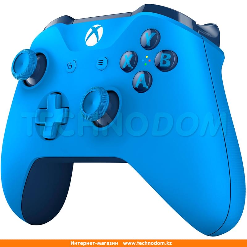 Джойстик беспроводной для XBOX One с разъемом 3,5 мм и Bluetooth, Голубой (WL3-00020) - фото #2, Technodom.kz