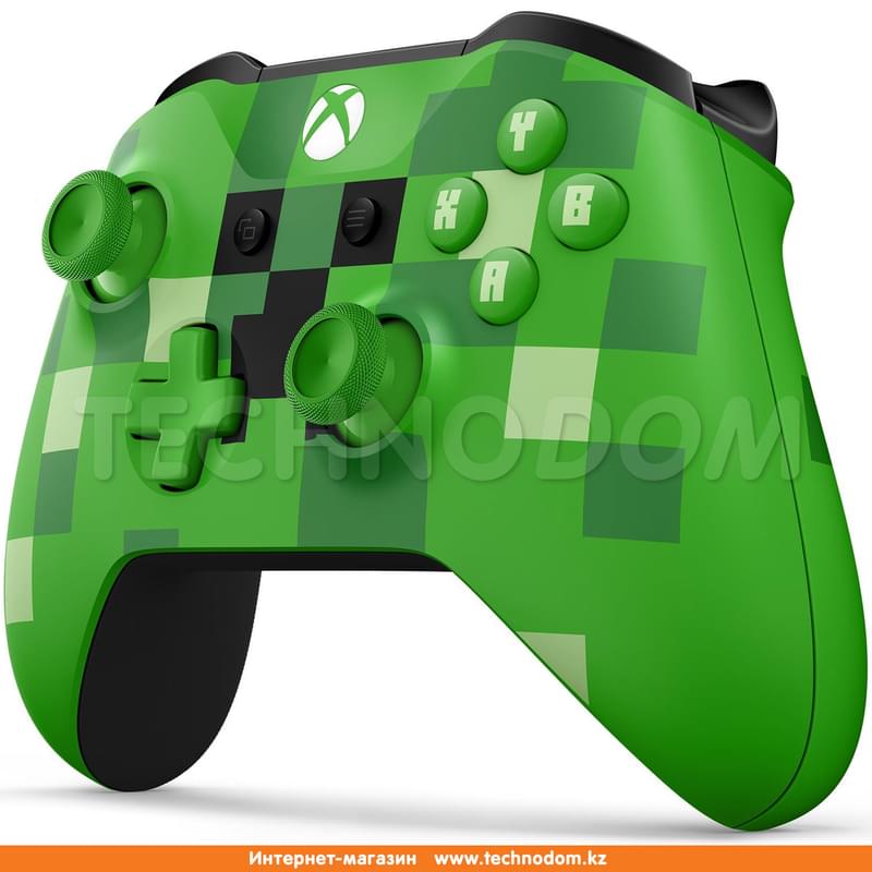 Джойстик беспроводной для XBOX One, Minecraft Creeper (WL3-00057) - фото #2, Technodom.kz