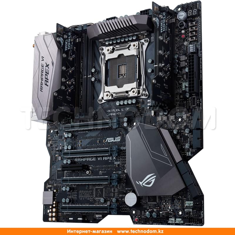 Asus RAMPAGE VI APEX X299 LGA2066 4DDR4 PCI E 4x16 1x1 eATX