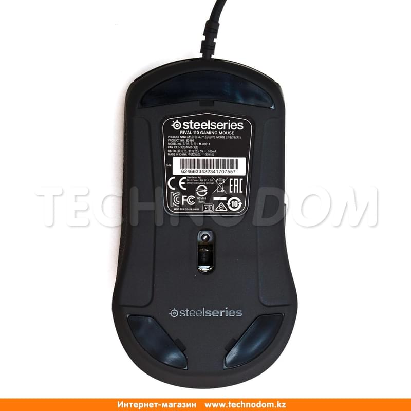 Мышка игровая проводная USB Steelseries Rival 110 Black, 62466 - фото #4, Technodom.kz