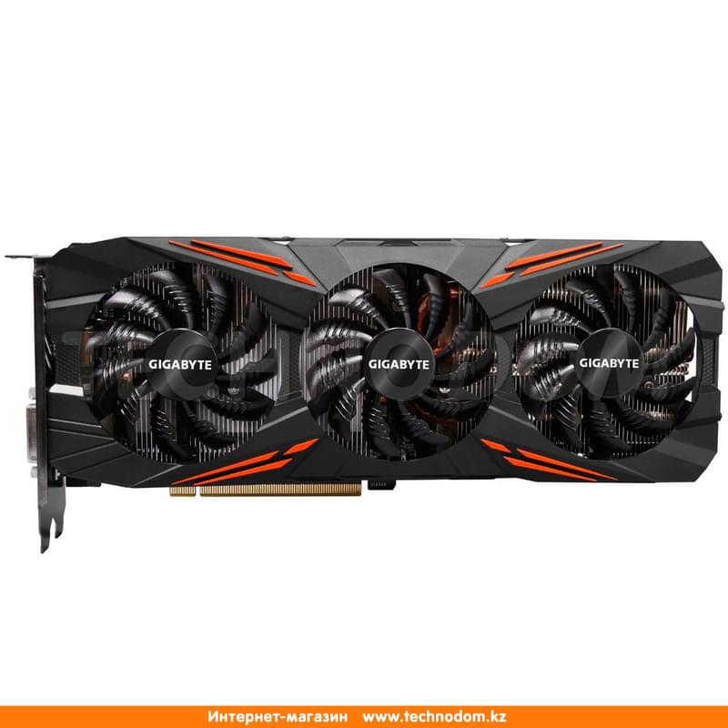 Видеокарта Gigabyte GTX 1080 8Gb Gaming G1 256bit/G5X DVI-D+HDMI+3xDP WF3 (GV-N1080G1 GAMING-8GD) - фото #0, Technodom.kz